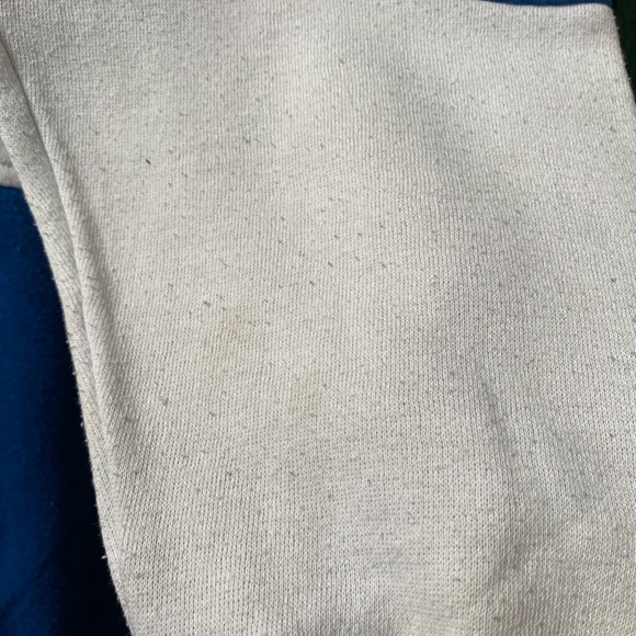 Vintage Logo 7 Denver Broncos Sweatshirt Men’s White Blue Crewneck NFL Large - Picture 8 of 8